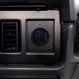 HVAC Controls Delete Panel for 1979 - 1986 Ford Mustang