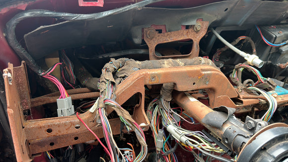 87-93 Ford Mustang Small Dash Mounting Brackets and Hardware OEM