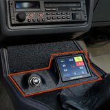 Ash Tray Panel with Holley EFI 3.5" Screen Mount for 1979 - 1986 Ford Mustang