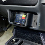 Radio Delete Panel with Holley EFI 3.5" Screen Mount for 1979 - 1986 Ford Mustang