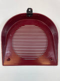 83 Ford Mustang Door Speaker Cover Convertible OEM (Scarlet)