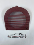 83 Ford Mustang Door Speaker Cover Convertible OEM (Scarlet)