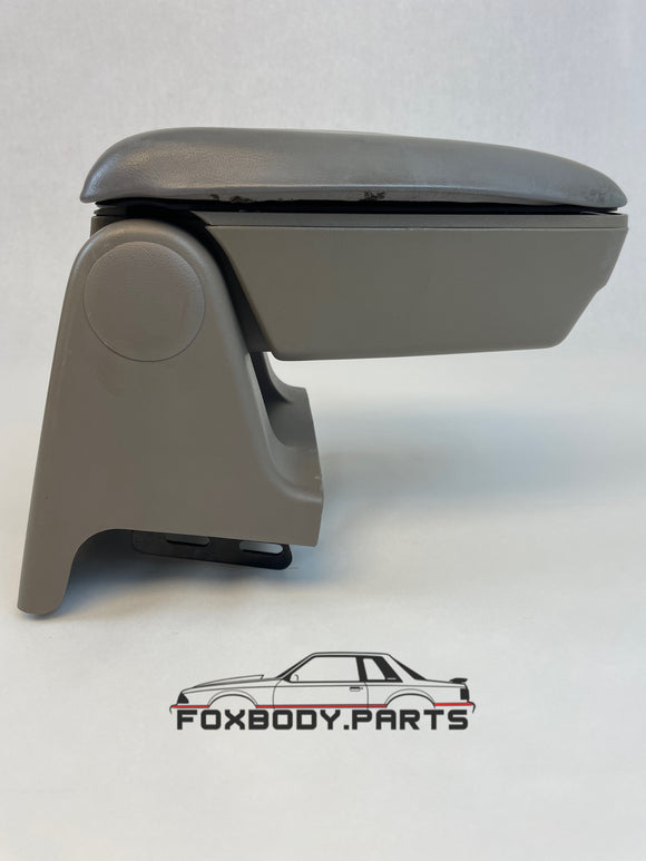 87-93 Ford Mustang Center Console Armrest (Titanium Gray) OEM