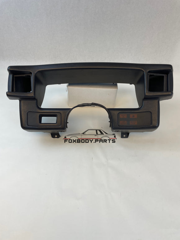 87-89 Ford Mustang Instrument Cluster Bezel OEM