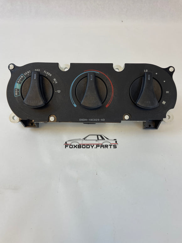 87-89 Ford Mustang Dash heat AC Control OEM