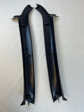 87-93 Ford Mustang A-Pillar Trim Black (Set) OEM