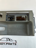 87-93 Ford Mustang Center Console with Ashtray Assembly Smoke Gray OEM