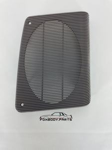 87-93 Ford Mustang Hatch Rear Speaker Cover OEM (Titanium) Right Hand