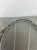 87-93 Ford Mustang Hatch Rear Speaker Cover OEM (Titanium) Left Hand