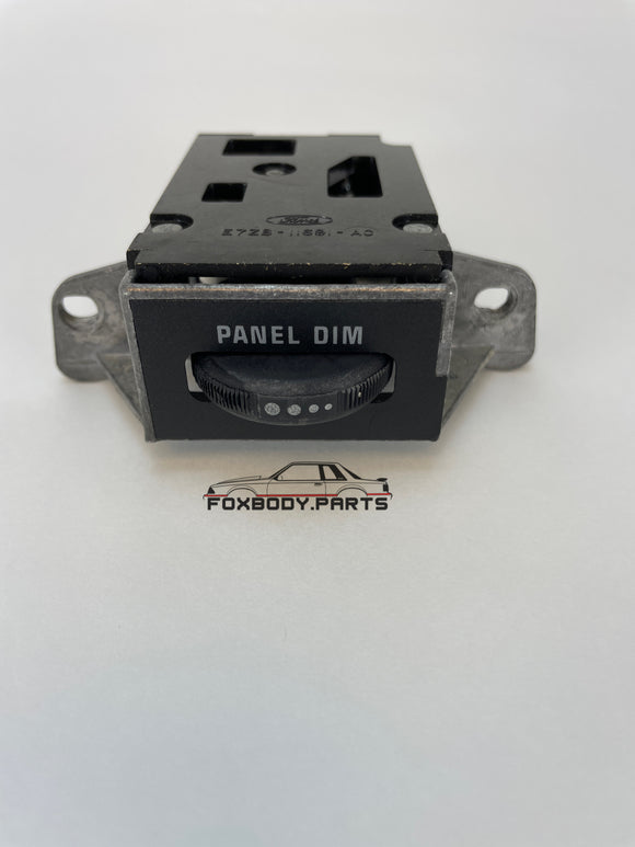 87-93 Ford Mustang Dash Dimmer Switch Interior Light Control OEM