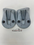 90-93 Ford Mustang Cargo Cover Brackets OEM (Titanium) SET