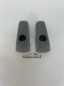 87-93 Ford Mustang Hanger Hooks OEM (Titanium) SET