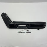 87-93 Ford Mustang Door Armrest RH Passenger MANUAL Window (Painted Black) OEM