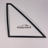 79-86 Ford Mustang Quarter Window Reveal molding Left (Driver) OEM