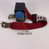87-93 Ford Mustang Seatbelt Rear Retractor Right OEM (Scarlet) (Passenger)