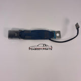 87-93 Ford Mustang Seatbelt Front Buckle Left OEM (Regatta Blue) (Driver)