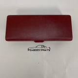 87-93 Ford Mustang Ashtray Cover OEM (Scarlet)