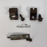 87-93 Ford Mustang Fuel Line Mounting Brackets 5.0 OEM (Passenger wheel well)