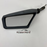 79-86 Ford Mustang Side View Mirror Manual Remote (Left, Drivers) OEM