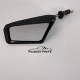 79-86 Ford Mustang Side View Mirror Manual Remote (Left, Drivers) OEM