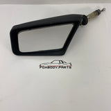 79-86 Ford Mustang Side View Mirror Manual Remote (Left, Drivers) OEM