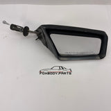 79-86 Ford Mustang Side View Mirror Manual Remote (Right, Passenger) OEM