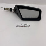 79-86 Ford Mustang Side View Mirror Manual Remote (Right, Passenger) OEM