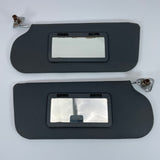 79-84 Ford Mustang Sun Visor vinyl (Set) (Charcoal)OEM