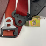 87-93 Ford Mustang Seatbelt Front Retractor Right OEM (Scarlet) (Passenger)