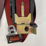 87-93 Ford Mustang Seatbelt Front Retractor Right OEM (Scarlet) (Passenger)
