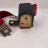 87-93 Ford Mustang Seatbelt Rear Retractor Left OEM (Scarlet) (Drivers)