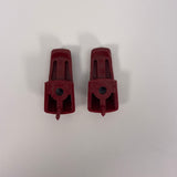 87-93 Ford Mustang Hanger Hooks OEM (Scarlet) SET