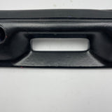 87-93 Ford Mustang Door Armrest RH Passenger MANUAL Window (Painted Black) OEM