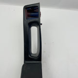 87-93 Ford Mustang Door Armrest RH Passenger MANUAL Window (Painted Black) OEM