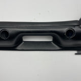 87-93 Ford Mustang Door Armrest LH Drivers MANUAL Window (Painted Black) OEM