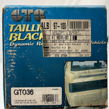 83-86 Ford Mustang GTS Taillight Blackouts NOS