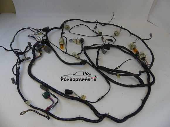87-91 Ford Mustang Body and Tail Light Harness OEM